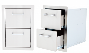 Lion Premium Grills Double Drawers (L2374) - Poolstoreconnect