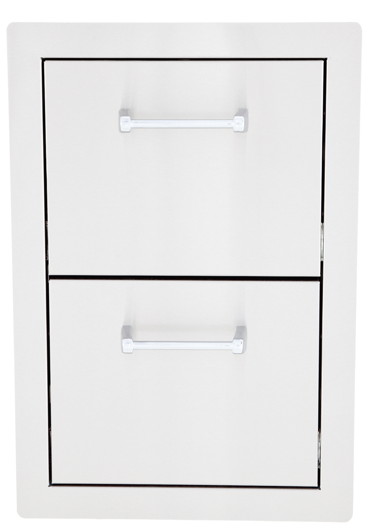Lion Premium Grills Double Drawers (L2374) - Poolstoreconnect